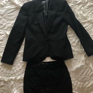 Black Zara Suit